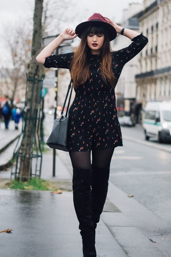 3 Ways To Wear Tights in Winter  Tights outfit winter, Winter