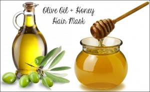 Olive oil and honey hair mask and natural conditioner