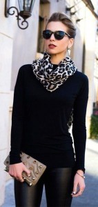 Style with animal print accessory