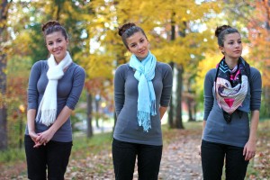 10 ways to tie a scarf in winters