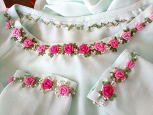 Embroidery ideas for necklines