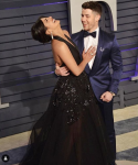 Priyanka and Nick Jonas attend the Oscar's after party