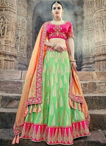 Indian Lehenga Choli Designs for Pre-wedding Functions