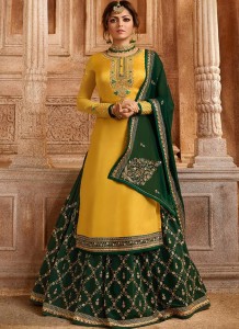 Indian Lehenga Choli Designs for Pre-wedding Functions