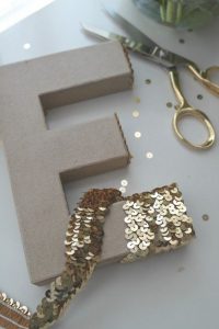 How to create floral letters