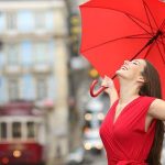 Monsoon fashion tips, use umbrella and raincoat