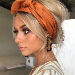 Monsoon hairstyle with scarfs