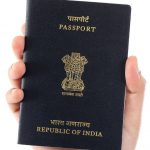 Type P, Navy Blue Indian passport