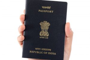 Type P, Navy Blue Indian passport