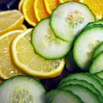 Cucumber and lemon face wash