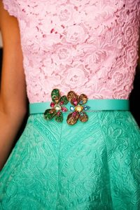 Use vintage pins to highlight your clothes