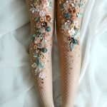 Embroidered Tulle Socks For The Fashionable Ones
