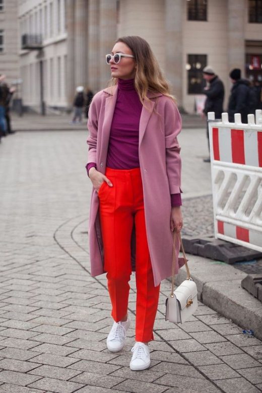 Color blocking for winters