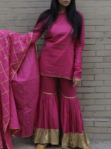 One lace salwar suit designs