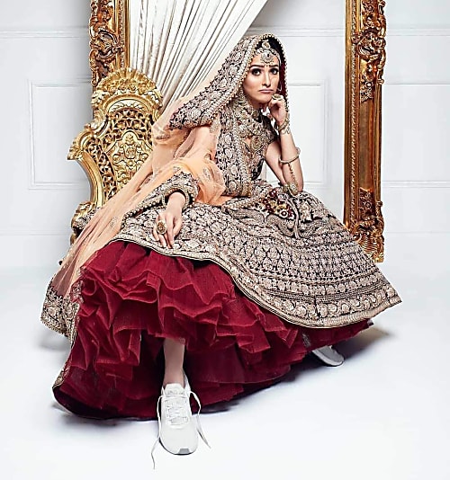 Brides Who Nailed the Quirky Sneakers With Lehenga Look