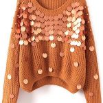 DIY embelished sweater