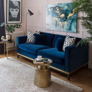 Use blue, pantone color of the year 2020 for interiors