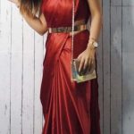 Wear saree with belts