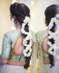 Hairstyle ideas for Mehndi ceremony
