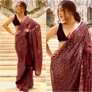 Sequence saree in Bollywood