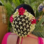 Braided bun cover for Indian hairstyle