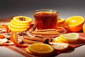 Orange peel uses, fruity orange tea