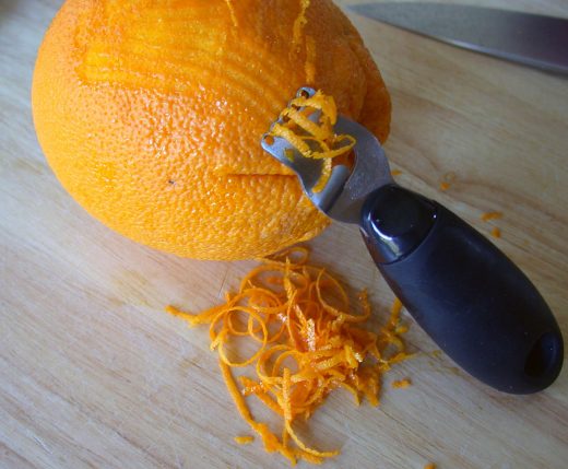 Orange peel uses orange zest