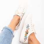 Needlecraft Embroidered Sneakers
