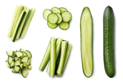 Cut cucumbers like a pro