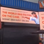#JusticeForSushantSinghRajput Billboard Up In Hollywood