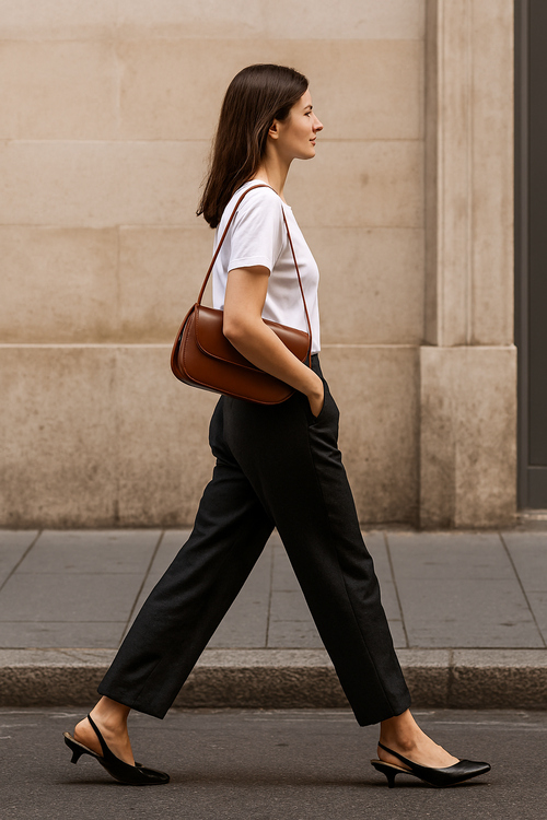 Kitten heels for working women