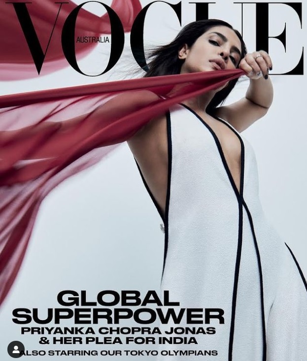 Priyanka Chopra features in Vogue Australia Cover
