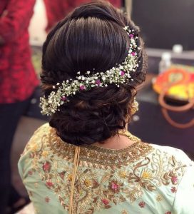 Bun hairstyle for mother of the bride or the groom