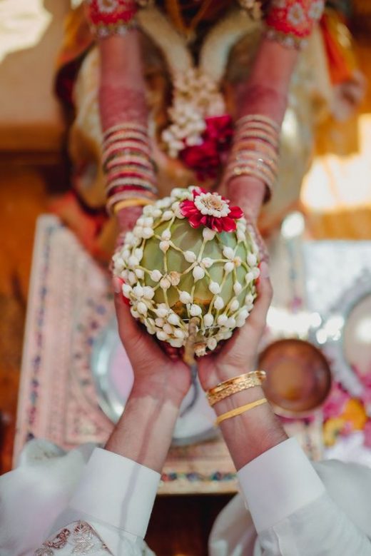Kobbari Bondam or decorated Coconut ideas for weddings