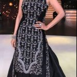 Madhuri Dixit's looks ravishing in a black embroidered outfit