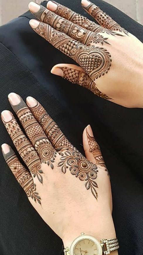 Mehndi designs for fingers