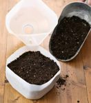 Use milk packets to grow plants