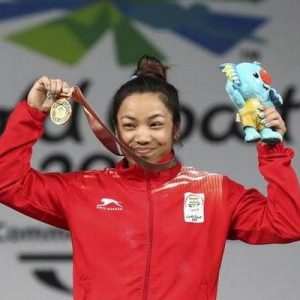Mirabai Chanu, the proud silver medal winner at the Tokyo Olympic 2020