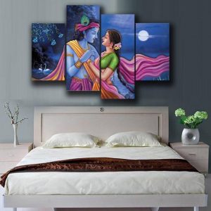 Decorating home with divine paintings