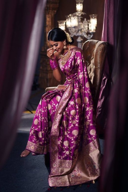 How to drape a Banarsi saree like a pro
