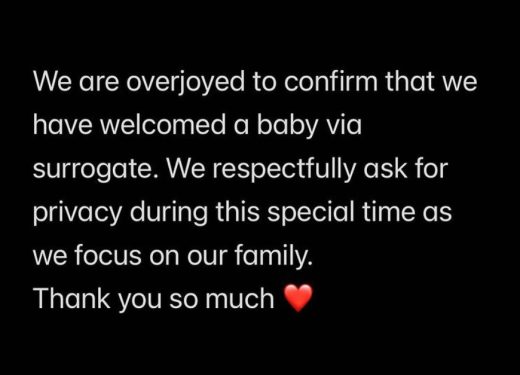 Priyanka Chopra and Nick Jonas become parents via surrogate