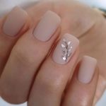 Nude and neutral nail art designs-Threads-WeRIndia