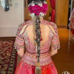 Stylish Braided hairstyle for brides-Threads-WeRIndia