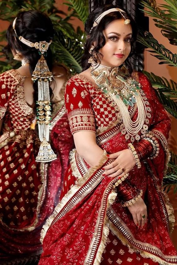 50 Indian Bridal Hairstyles for Lehenga Choli-hkpdtq2012.edu.vn