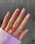 Its Valentine’s Day So Say It Loud With Red Hearts On Your Nails!
