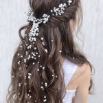 Bridal hairstyle ideas with pearls-Threads-WeRIndia