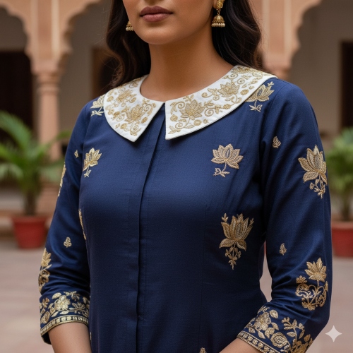 Embroidery ideas for necklines