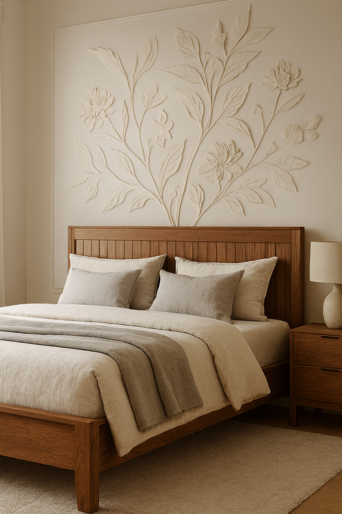Wall decor ideas with wooden beds Threads WeRIndia