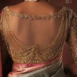 Blouse with chain design detailing-Threads-WeRIndia