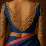 Blouse with chain design detailing-Threads-WeRIndia
